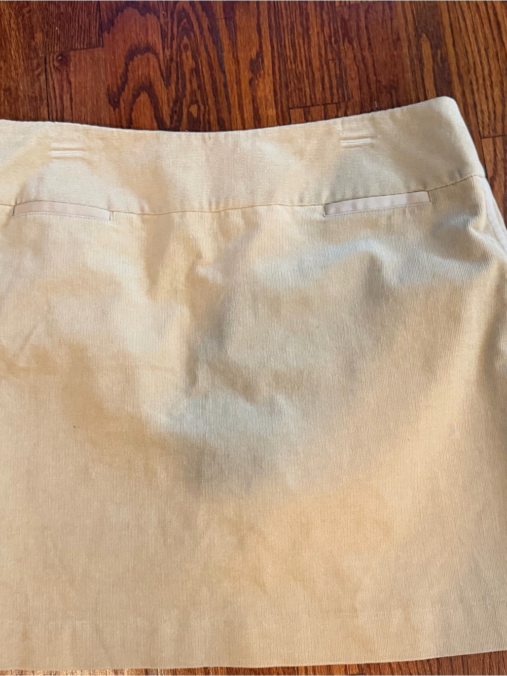 Tahari Cream Straight Skirt